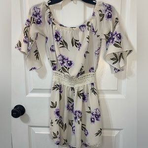 Rue21 Floral Romper Size S